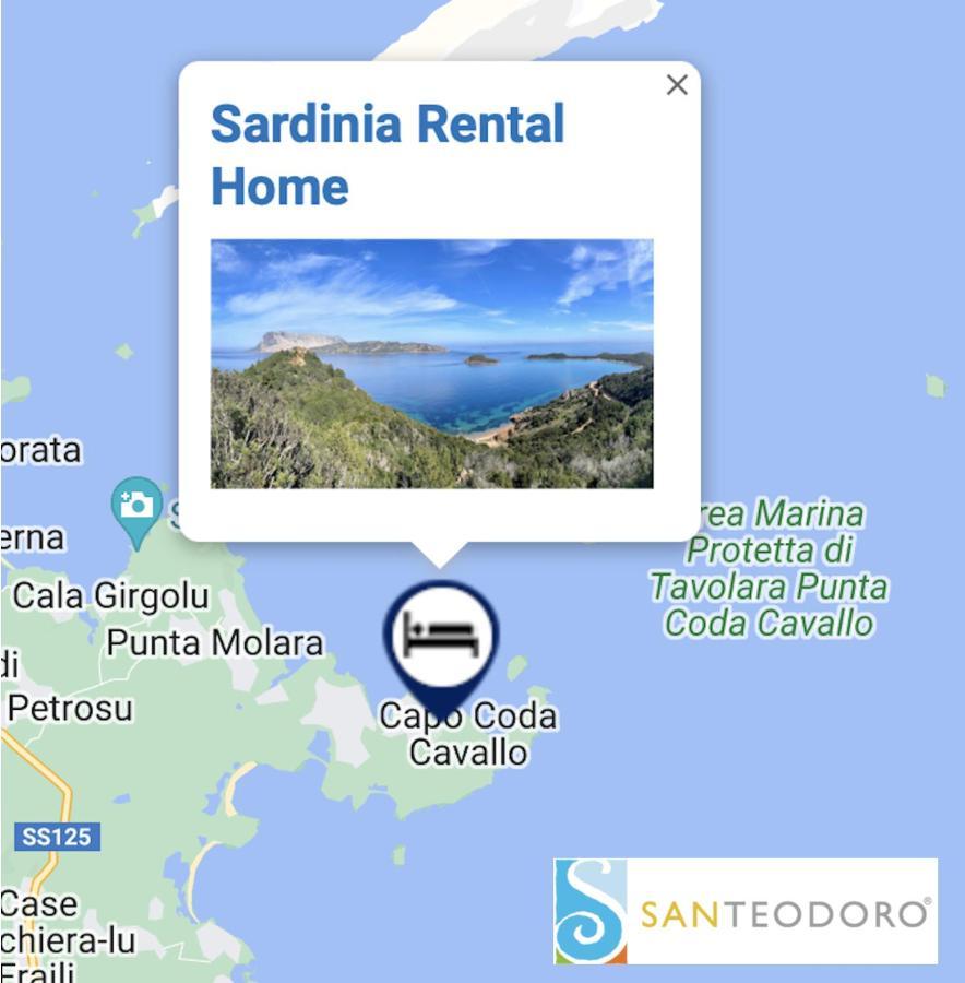 Ferienwohnung San Teodoro Punta Est Curatissimo Bilocale Capo Coda Cavallo Exterior foto